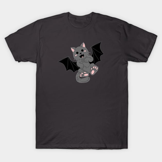 CAT BAT T-Shirt by droidmonkey